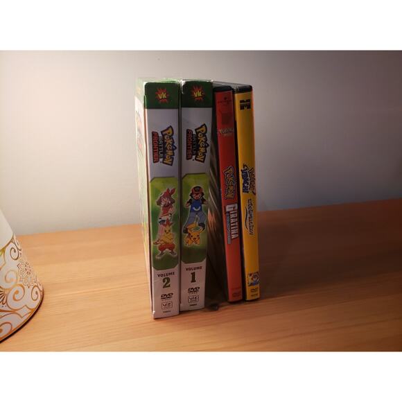 Pokemon DVD Lot Giratina, Jirachi, & Battle Frontier Vol. 1 & 2 - Picture 3 of 3